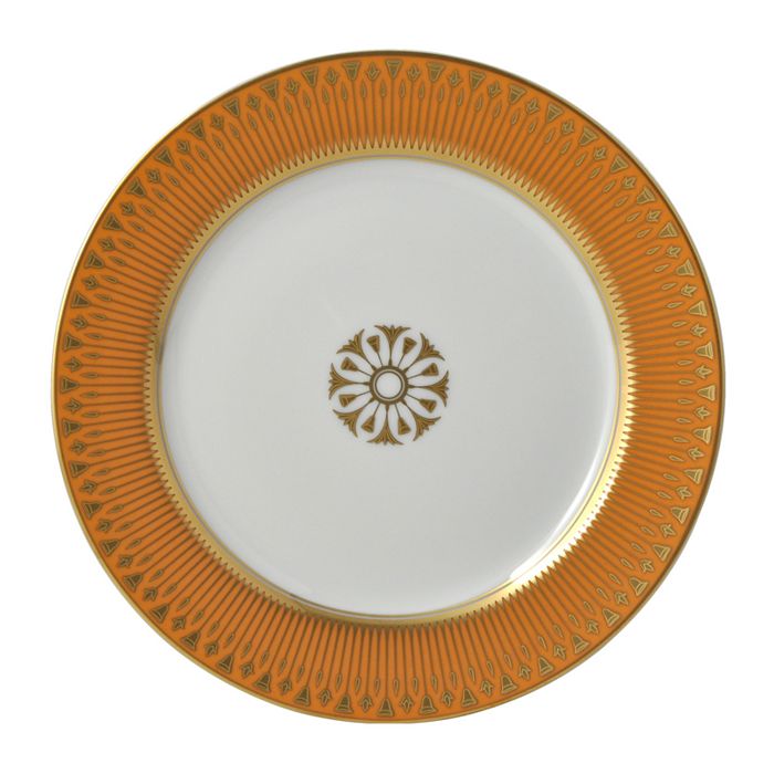 Bernardaud Soleil Salad Plate In Orange