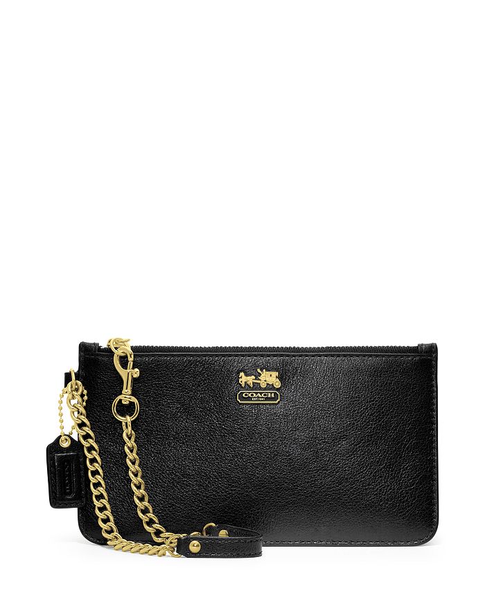 Coach chain wristlet sales