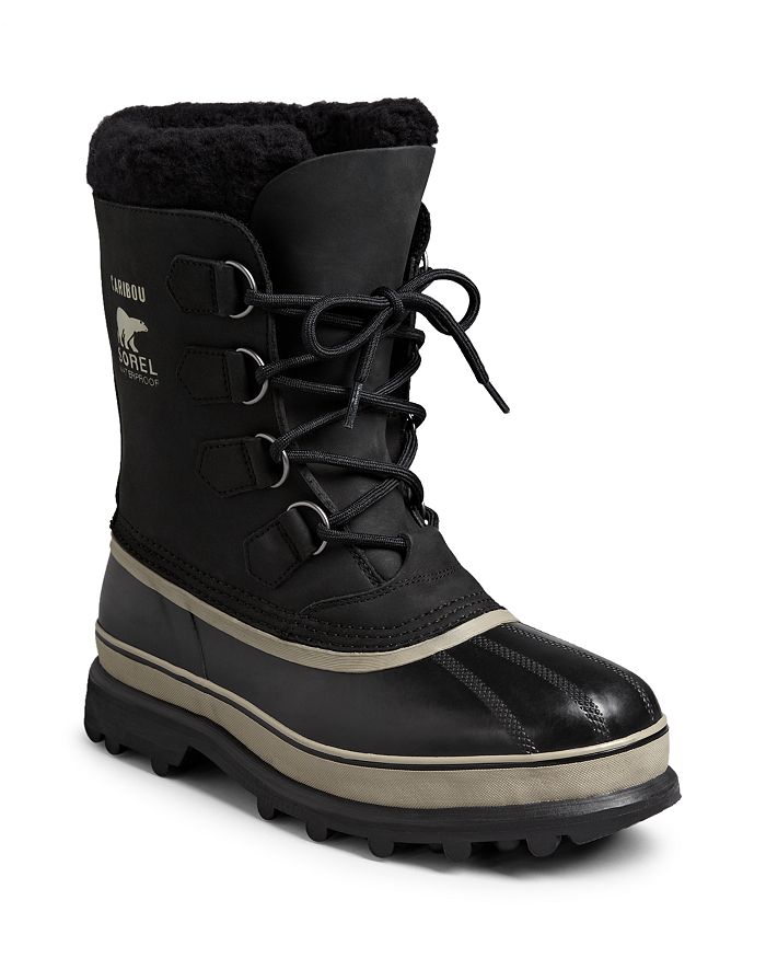 Sorel Cheyanne Ii Shearling-lined Duck Boot In Black