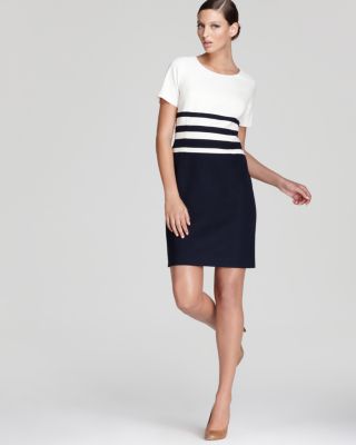 anne klein striped dress