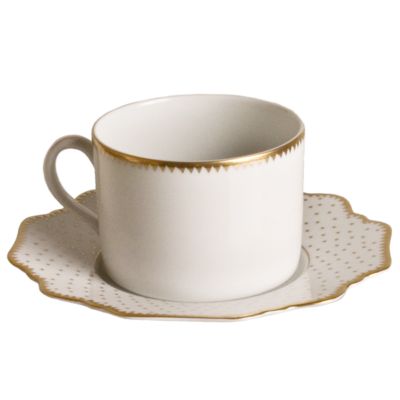Simply Anna Antique Polka with Gold Saucer