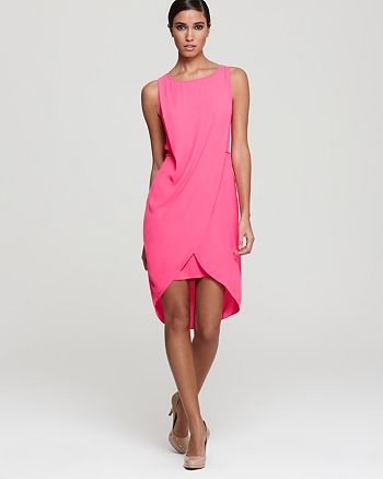 BCBGMAXAZRIA Dress - Asymmetric Hem | Bloomingdale's