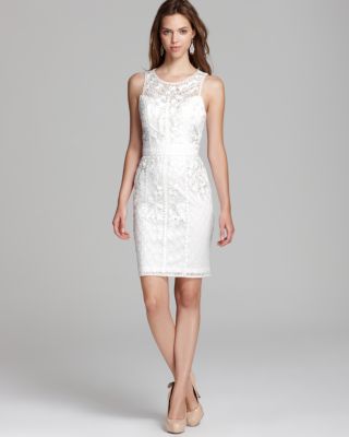 Sue Wong Embroidered Dress