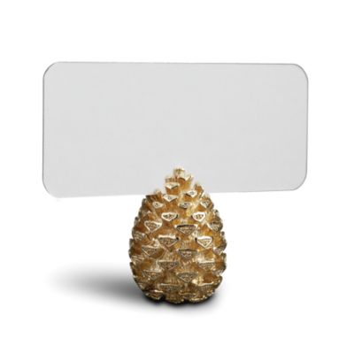 L'Objet - L'Objet Pinecone Placecard Holder, Set of 6