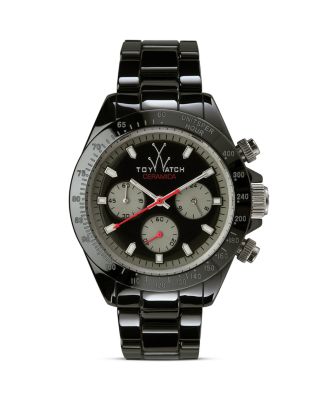 ToyWatch Toy Watch Ceramica Chrono Black Watch, 41mm  display picture 3