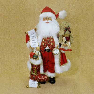 Karen Didion Originals - Karen Didion Toy Stocking Santa