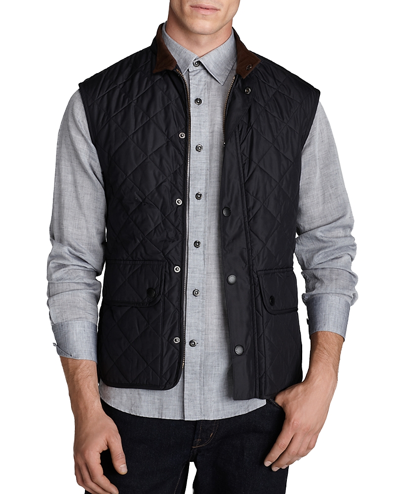 Barbour Lowerdale Quilted Gilet In Black