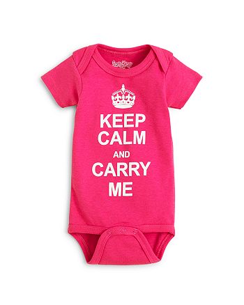 Sara Kety - Girls' Keep Calm Bodysuit - Baby