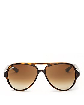 Ray-Ban -  Brow Bar Aviator Sunglasses, 59mm