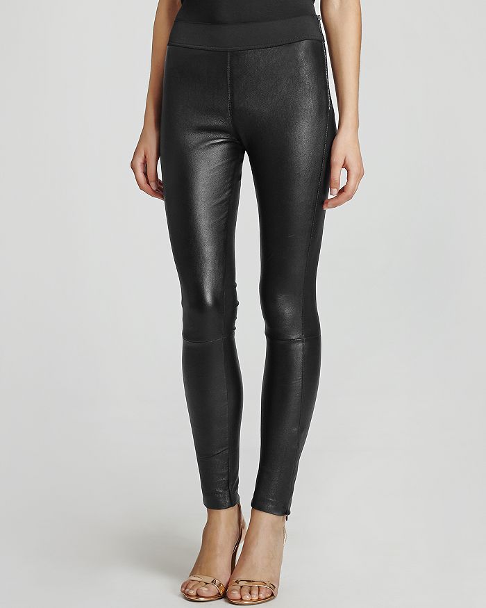 Reiss hotsell leather leggings