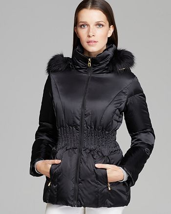 Laundry by Shelli Segal Down Coat - New Satin | Bloomingdale's