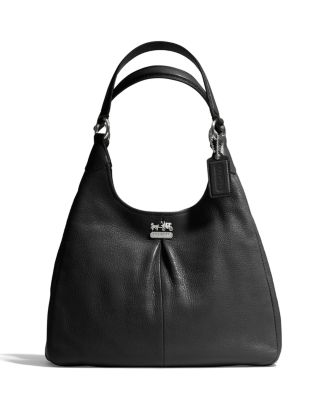 COACH Madison Maggie Leather Shoulder Bag | Bloomingdale's Handbags