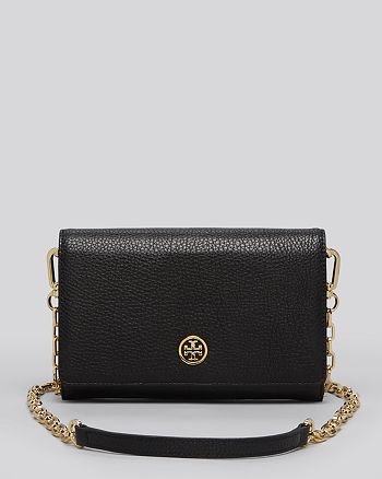 Tory Burch Mini Bag - Robinson Wallet On A Chain | Bloomingdale's