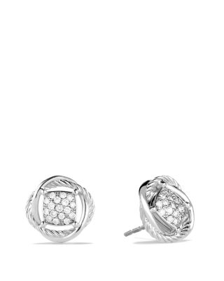 david yurman infinity diamond earrings