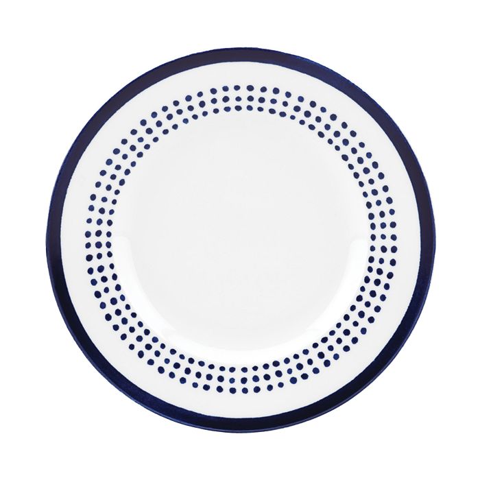 Shop Kate Spade New York Charlotte Street Accent Plate In Navy East