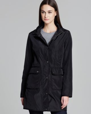 DKNY Julie Hooded Raincoat Bloomingdale s