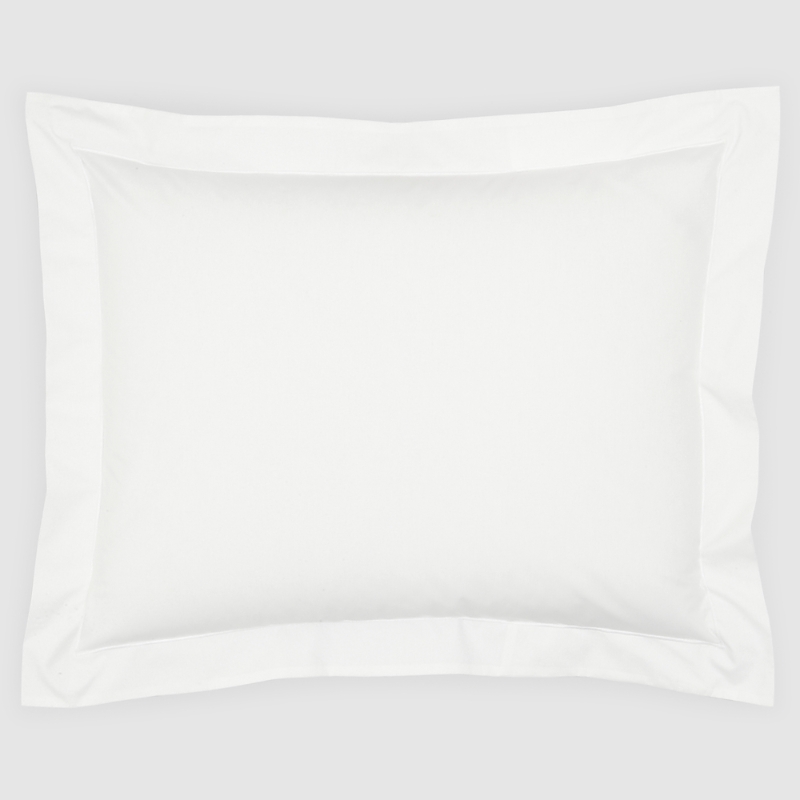 Anne De Solene Vexin 200 Thread-count Standard Sham In Blanc