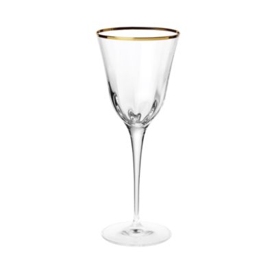 VIETRI - Optical Gold Water Glass