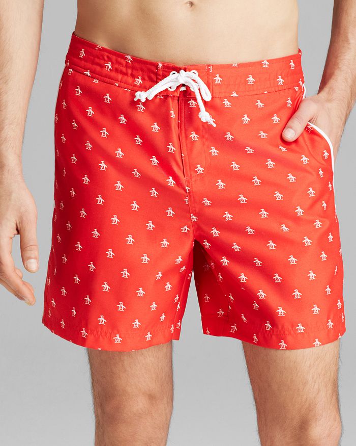 Original Penguin Volley Swim Trunks Bloomingdale's