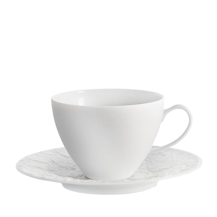 Shop Michael Aram Forest Leaf Breakfast Cup In White