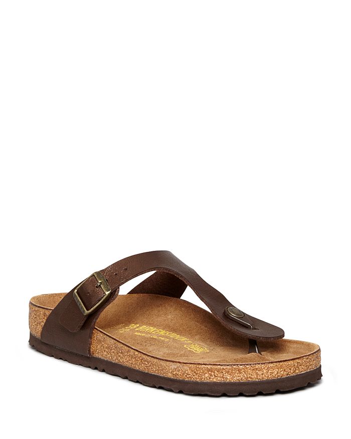 Birkenstock Gizeh Birko-flor Flip Flop In Toffee