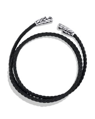 Men's Chevron Triple Wrap Bracelet