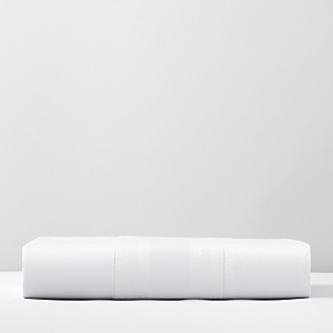 Sferra Capri Flat Sheet, King In White