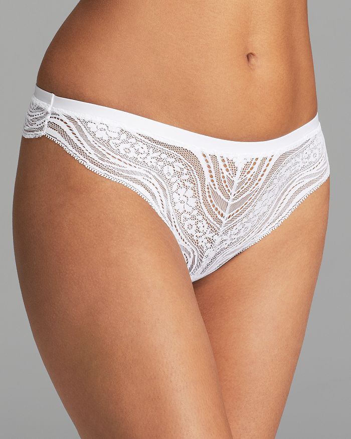 Calvin Klein Underwear Thong Infinite Lace F3798 Bloomingdale s