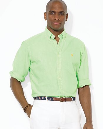 Polo Ralph Lauren Custom Oxford Button-Down Shirt - Slim Fit ...