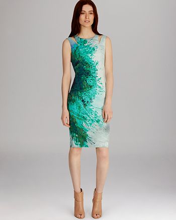 KAREN MILLEN Dress - Beautiful Paint Splash Print | Bloomingdale's