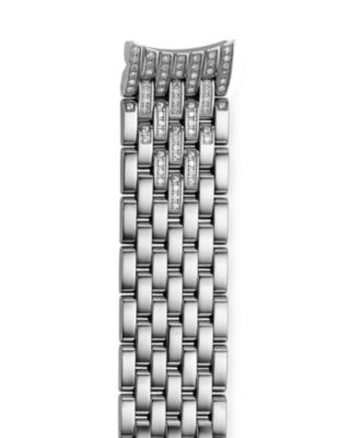 MICHELE CSX-36 Diamond Taper Watch Bracelet, 18mm | Bloomingdale's