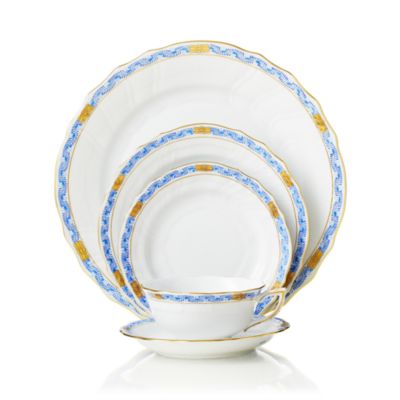 Herend - Chinese Bouquet Dinnerware, Garland Blue
