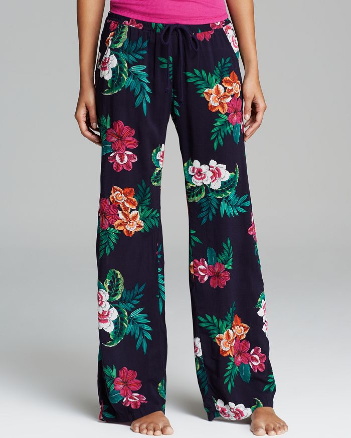 PJ Salvage Flower Print Pajama Pants | Bloomingdale's