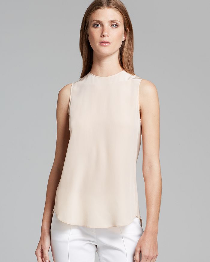 Theory Blouse - Bringam Double Silk Georgette | Bloomingdale's