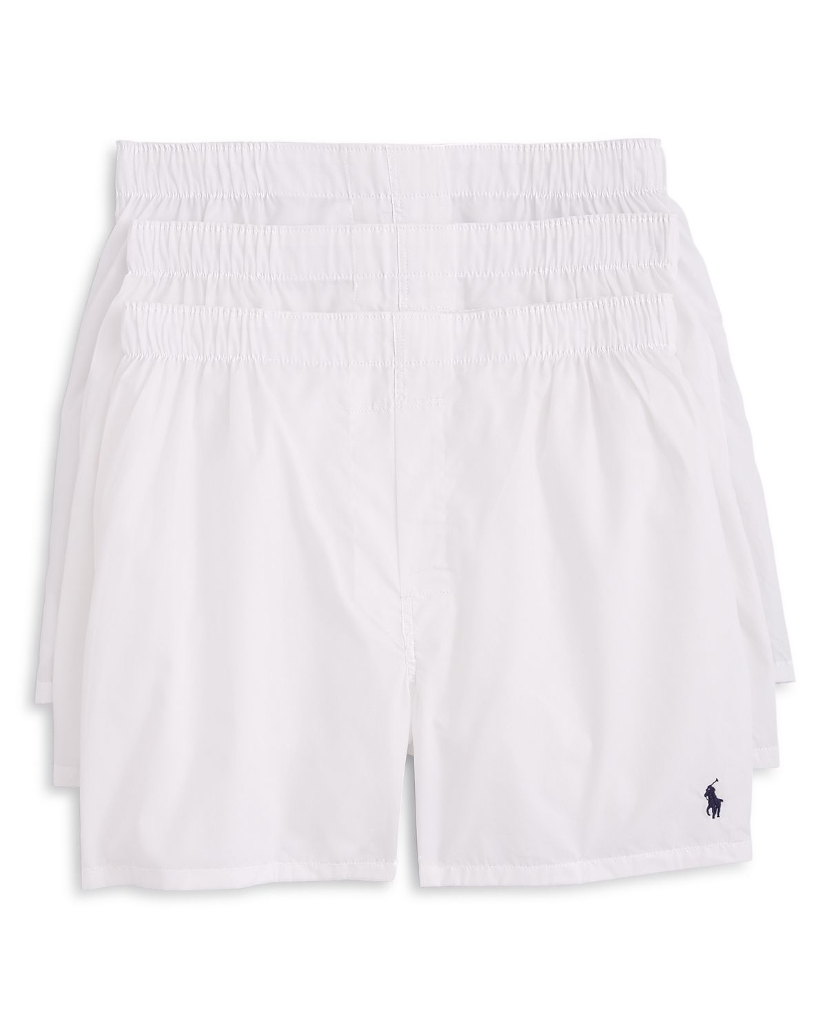 Photo 1 of Classic Fit Woven Boxers, Pack of 3