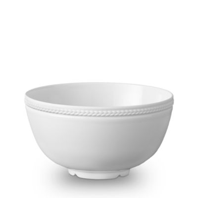 L'Objet - Soie Tress&eacute;e White Cereal Bowl