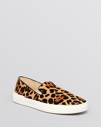 Via Spiga - Flat Slip-On Sneakers - Galant Leopard Print