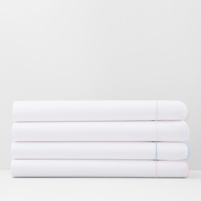 Matouk Butterfield Standard Pillowcase, Pair In White