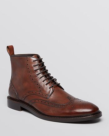 Gordon Rush Men's Stiles Wingtip Boots | Bloomingdale's