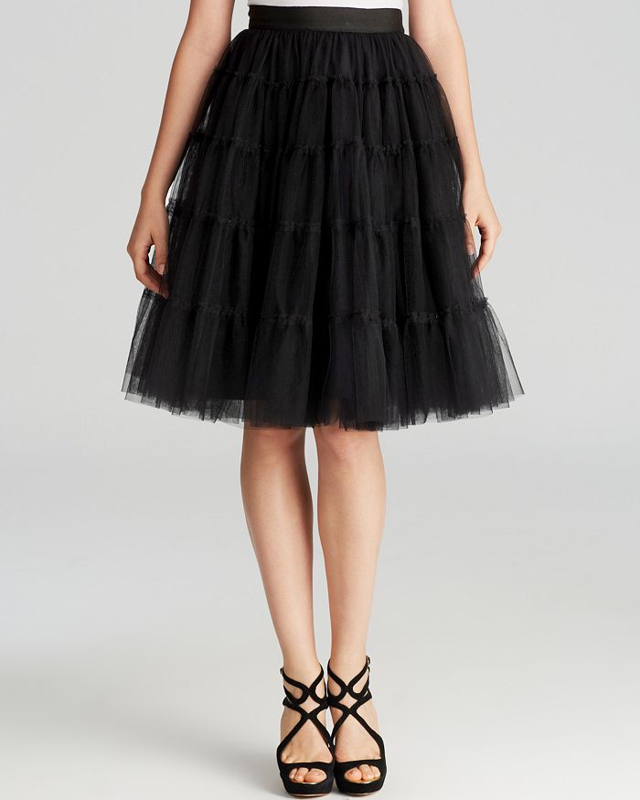 Alice and Olivia Alice + Olivia Skirt - Darcy Tiered Tulle