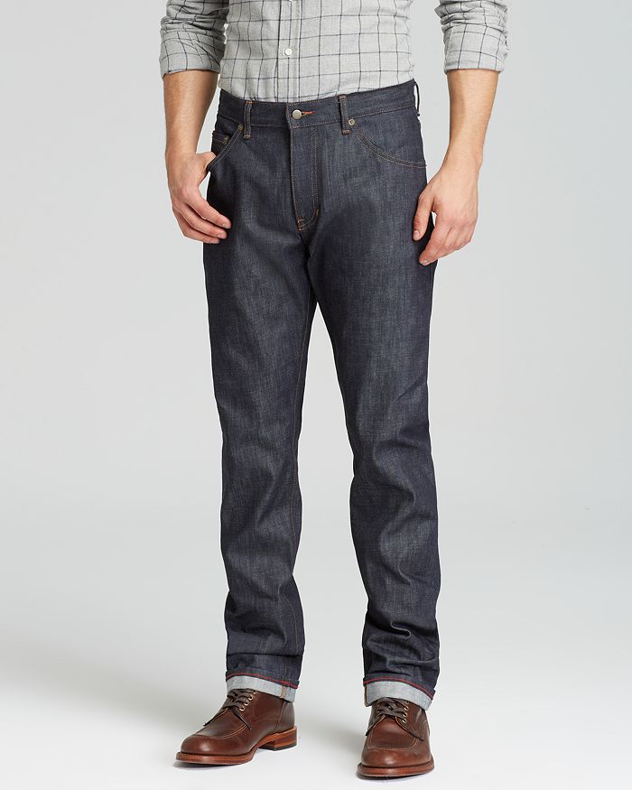 Raleigh Denim Jeans - Jones New Tapered in Raw Selvedge | Bloomingdale's