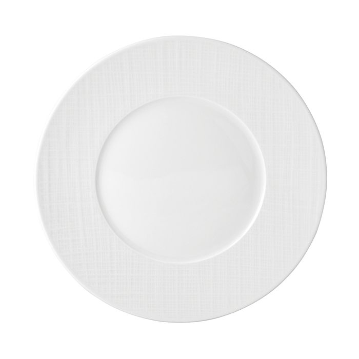 Shop Bernardaud Organza Dinner Plate In White