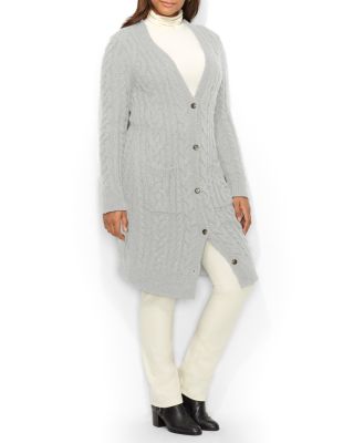 Ralph Lauren - Long Cable Knit Cardigan
