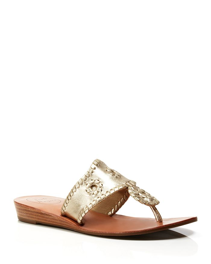 Jack Rogers Thong Demiwedge Sandals Capri Bloomingdale s