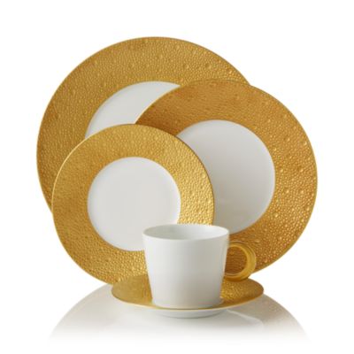 Ecume Gold Dinnerware Collection