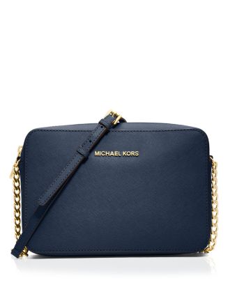 MICHAEL Michael Kors Jet Set Large Saffiano Leather Crossbody ...