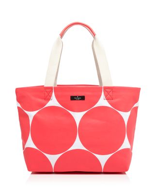 kate spade coral tote