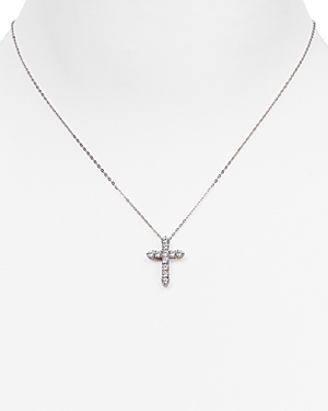 Cross Pendant Necklace, 16