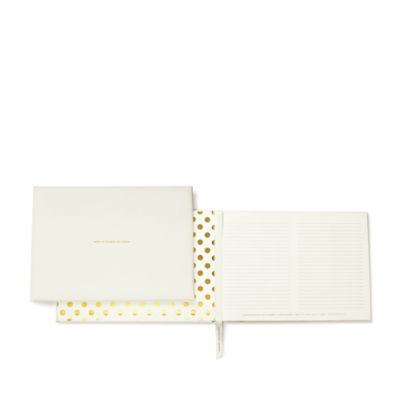 kate spade new york - Guest Book, Notes To The Bride And Groom