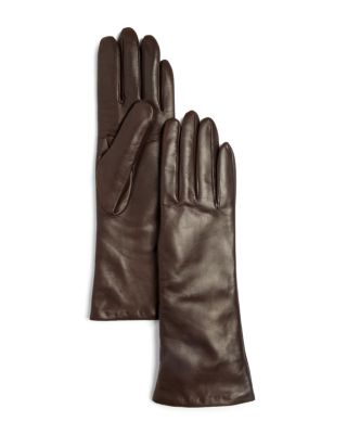 bloomingdales cashmere lined leather gloves